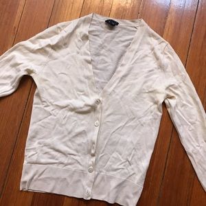 Theory 100% wool v-neck cardigan size S